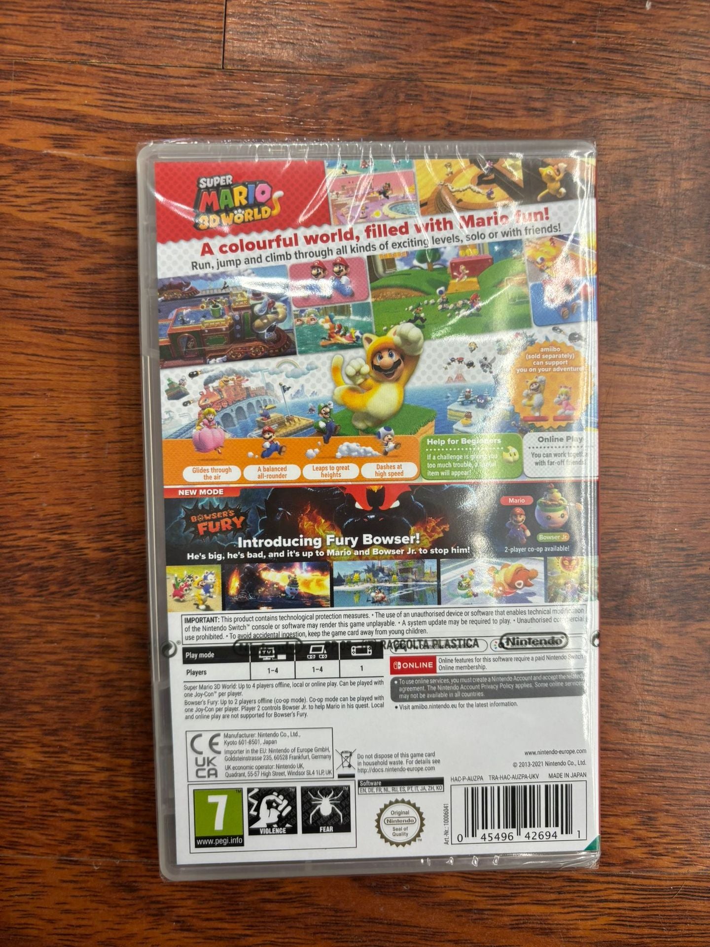 Super Mario 3D World + Bowser'S Fury Switch UK Super Mario 3D World + Bowser'S Fury Switch UK